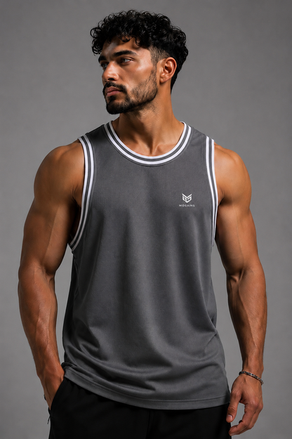 MOGAINS Stay Humble Wide Rib Tank
